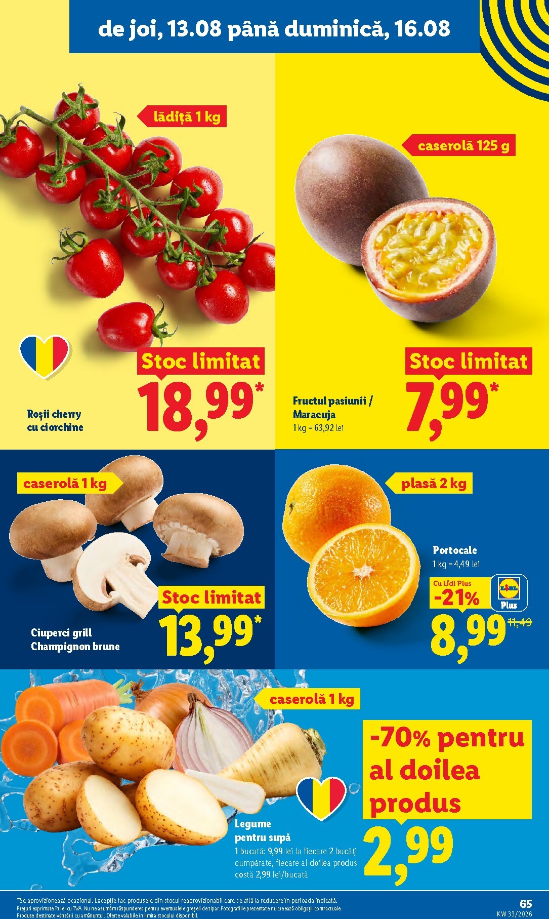 lidl - Lidl pliante pentru săptămâna viitoare de la luni 10.08.2026 până la duminică 16.08.2026 - page: 65