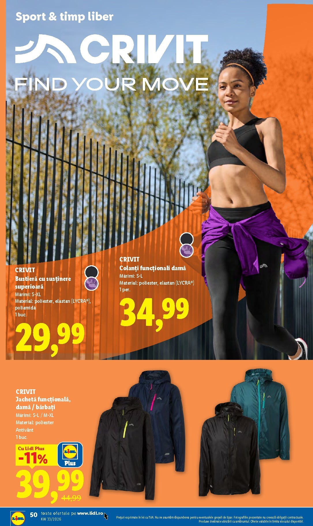 lidl - Lidl pliante pentru săptămâna viitoare de la luni 10.08.2026 până la duminică 16.08.2026 - page: 50