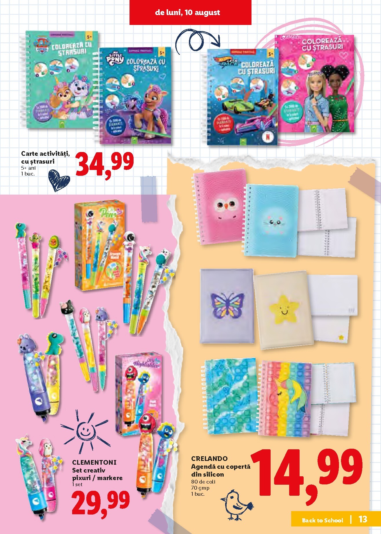 lidl - Lidl - Back to school pliante pentru săptămâna viitoare de la luni 10.08.2026 până la duminică 30.08.2026 - page: 13