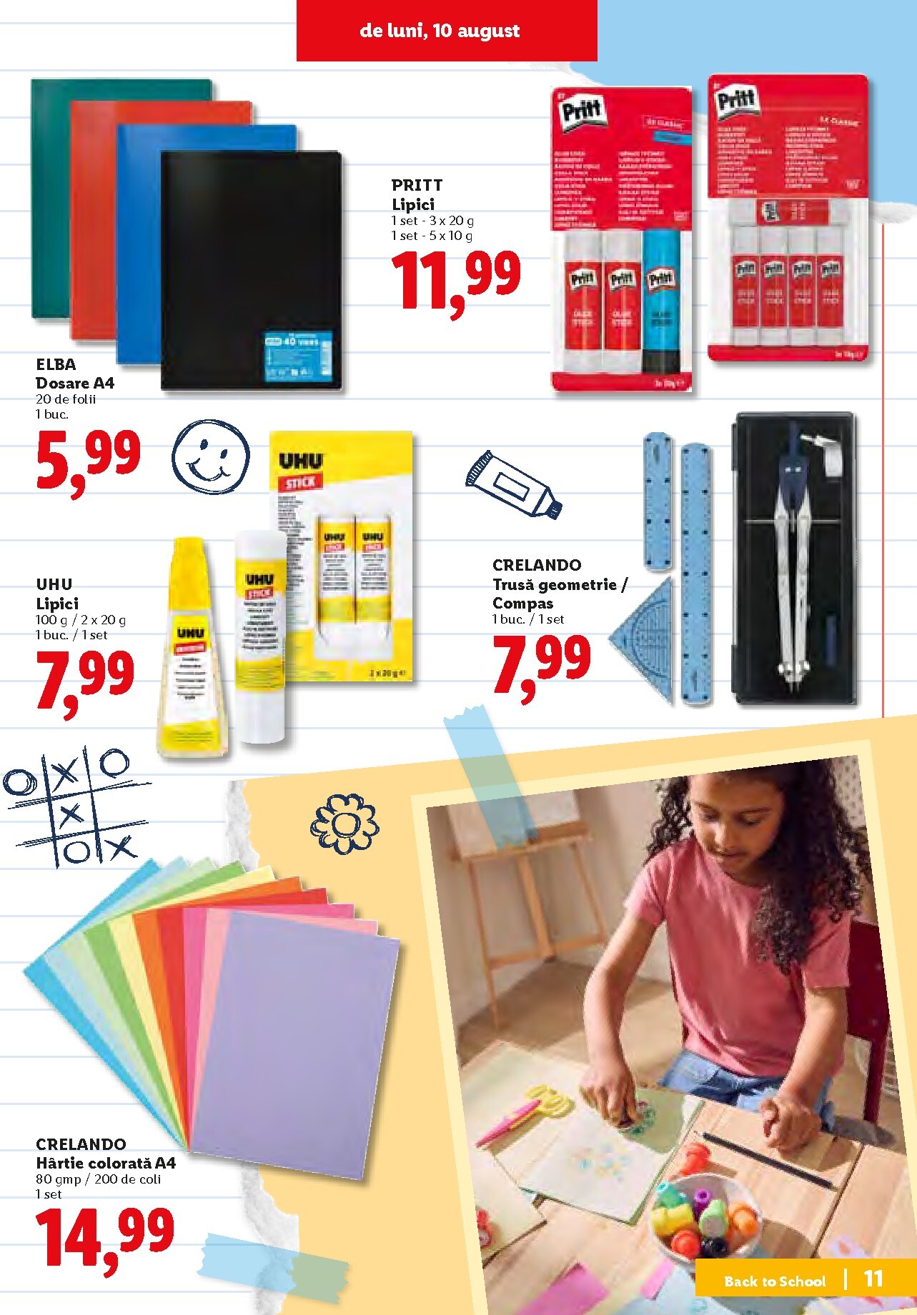 lidl - Lidl - Back to school pliante pentru săptămâna viitoare de la luni 10.08.2026 până la duminică 30.08.2026 - page: 11
