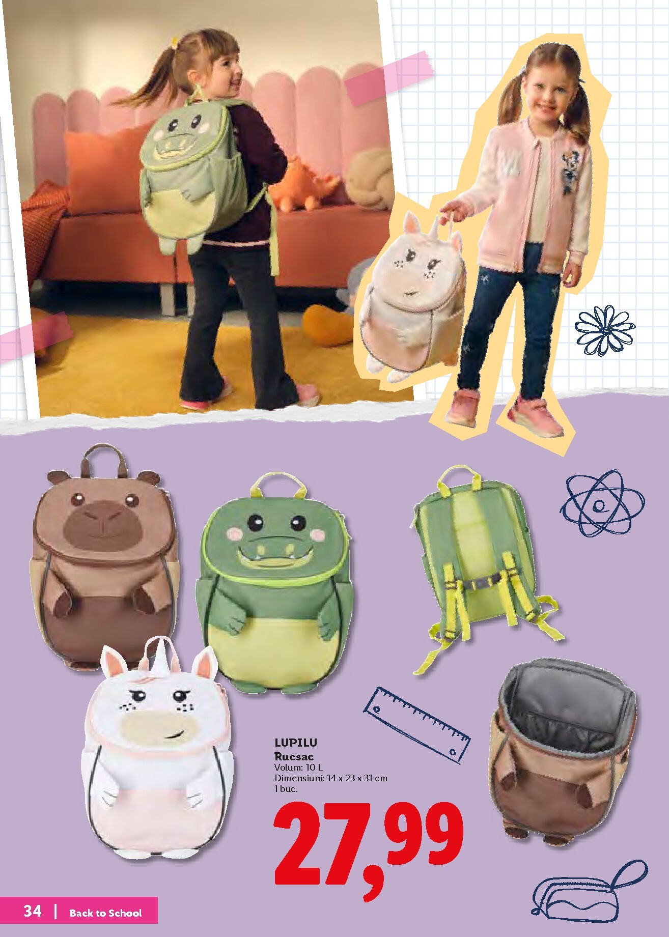 lidl - Lidl - Back to school pliante pentru săptămâna viitoare de la luni 10.08.2026 până la duminică 30.08.2026 - page: 34