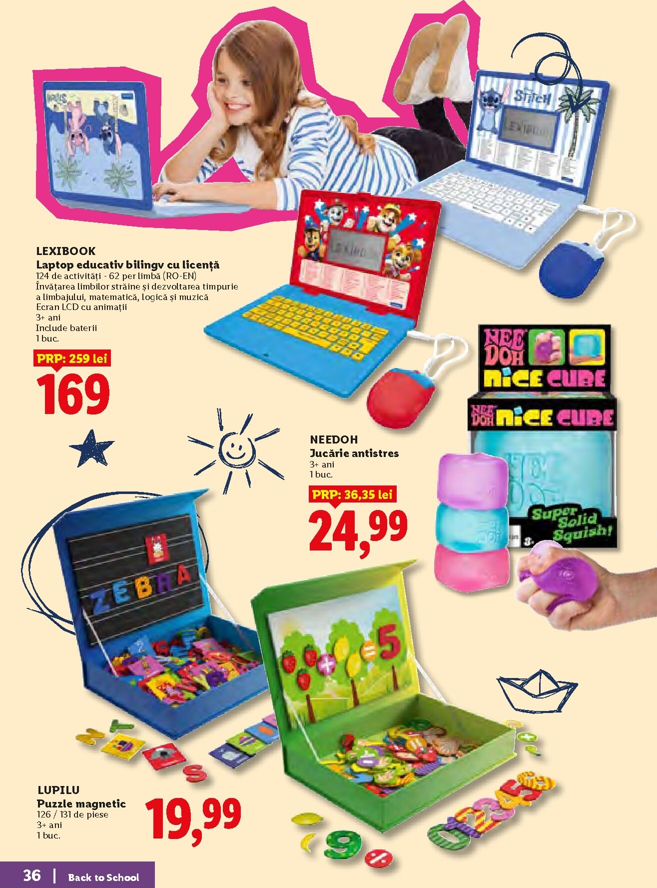 lidl - Lidl - Back to school pliante pentru săptămâna viitoare de la luni 10.08.2026 până la duminică 30.08.2026 - page: 36