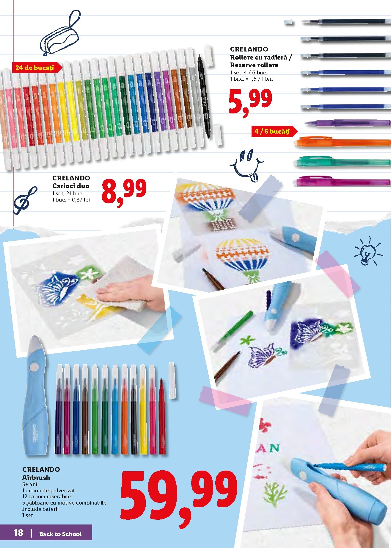 lidl - Lidl - Back to school pliante pentru săptămâna viitoare de la luni 10.08.2026 până la duminică 30.08.2026 - page: 18