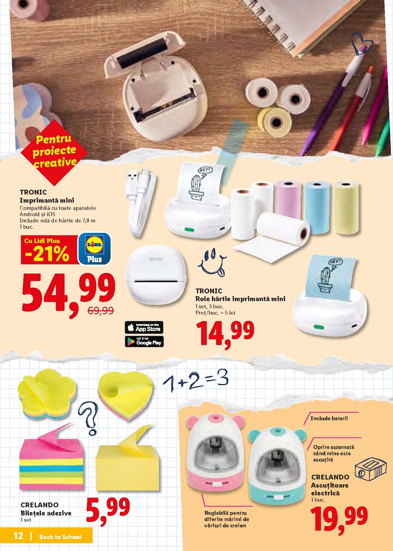 lidl - Lidl - Back to school pliante pentru săptămâna viitoare de la luni 10.08.2026 până la duminică 30.08.2026 - page: 12