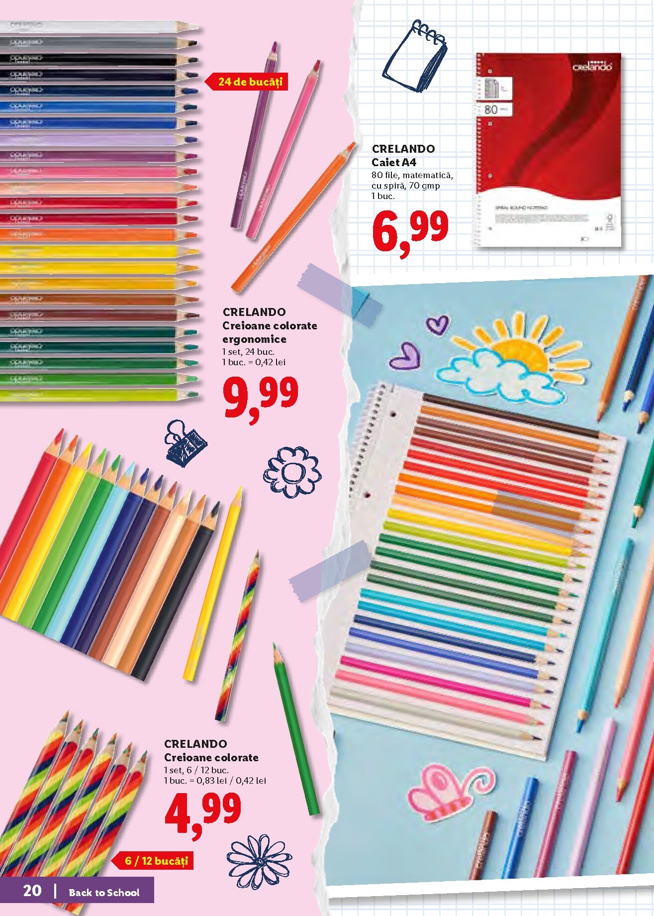 lidl - Lidl - Back to school pliante pentru săptămâna viitoare de la luni 10.08.2026 până la duminică 30.08.2026 - page: 20