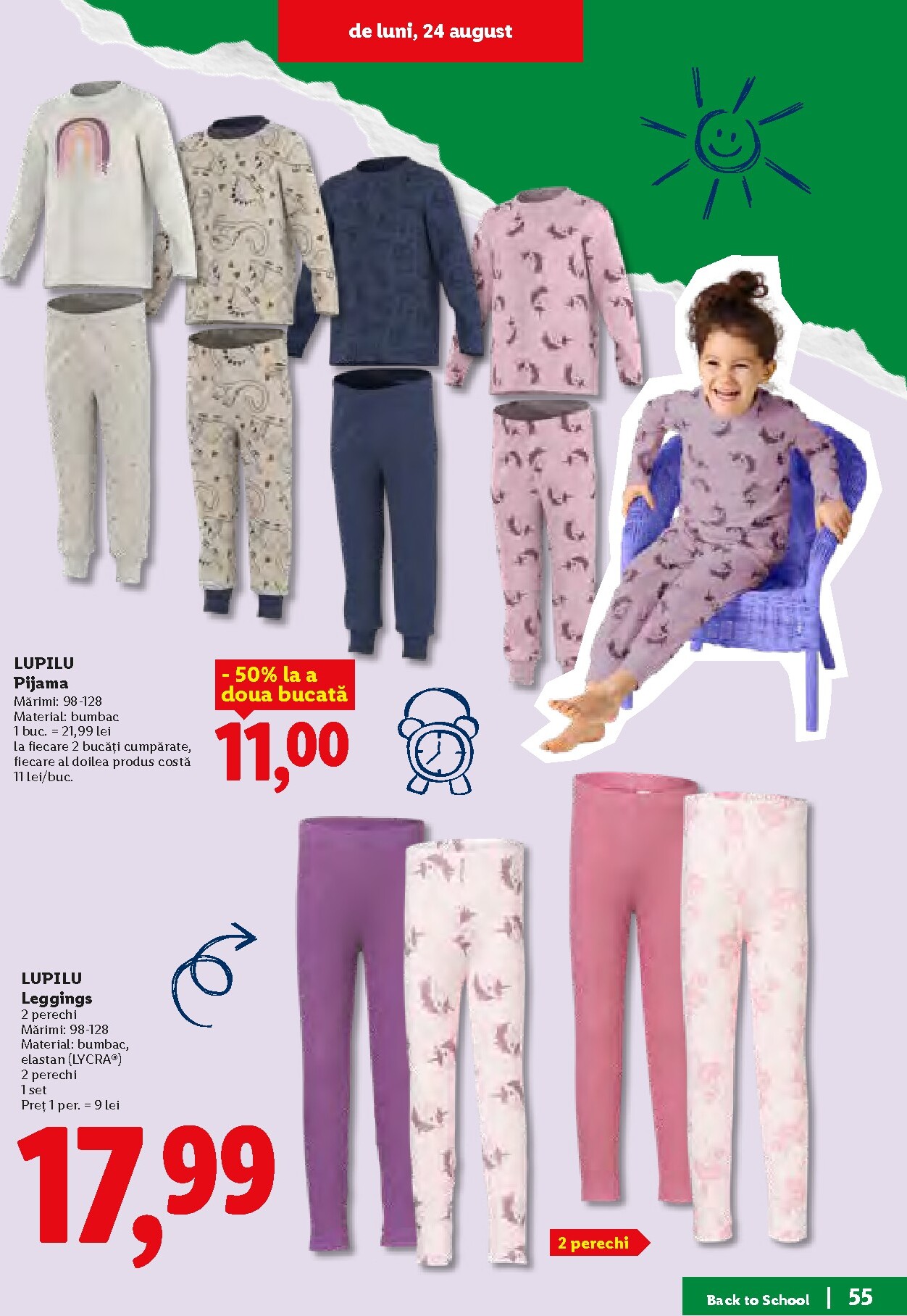 lidl - Lidl - Back to school pliante pentru săptămâna viitoare de la luni 10.08.2026 până la duminică 30.08.2026 - page: 55
