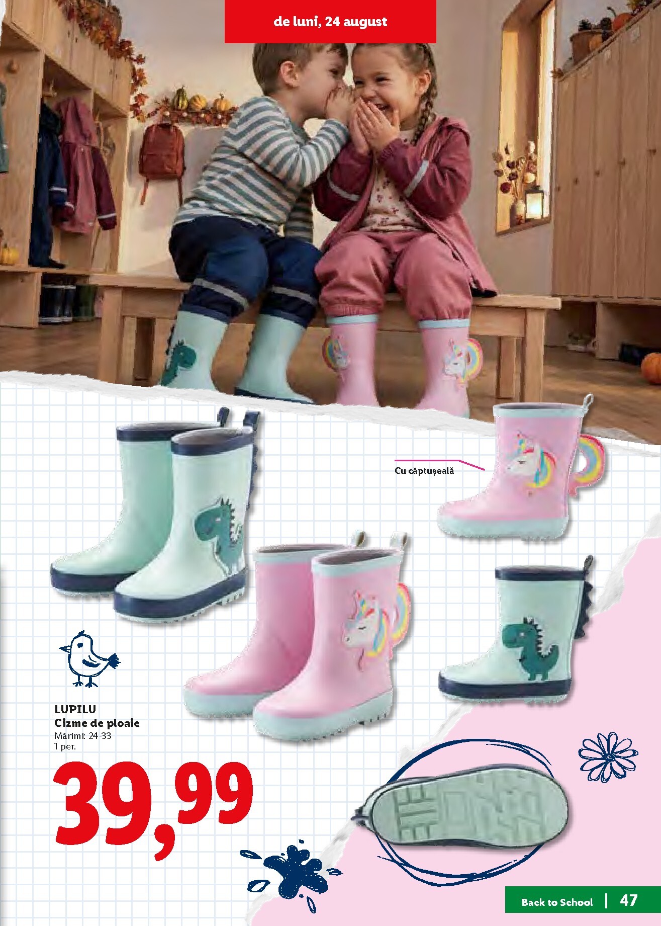 lidl - Lidl - Back to school pliante pentru săptămâna viitoare de la luni 10.08.2026 până la duminică 30.08.2026 - page: 47