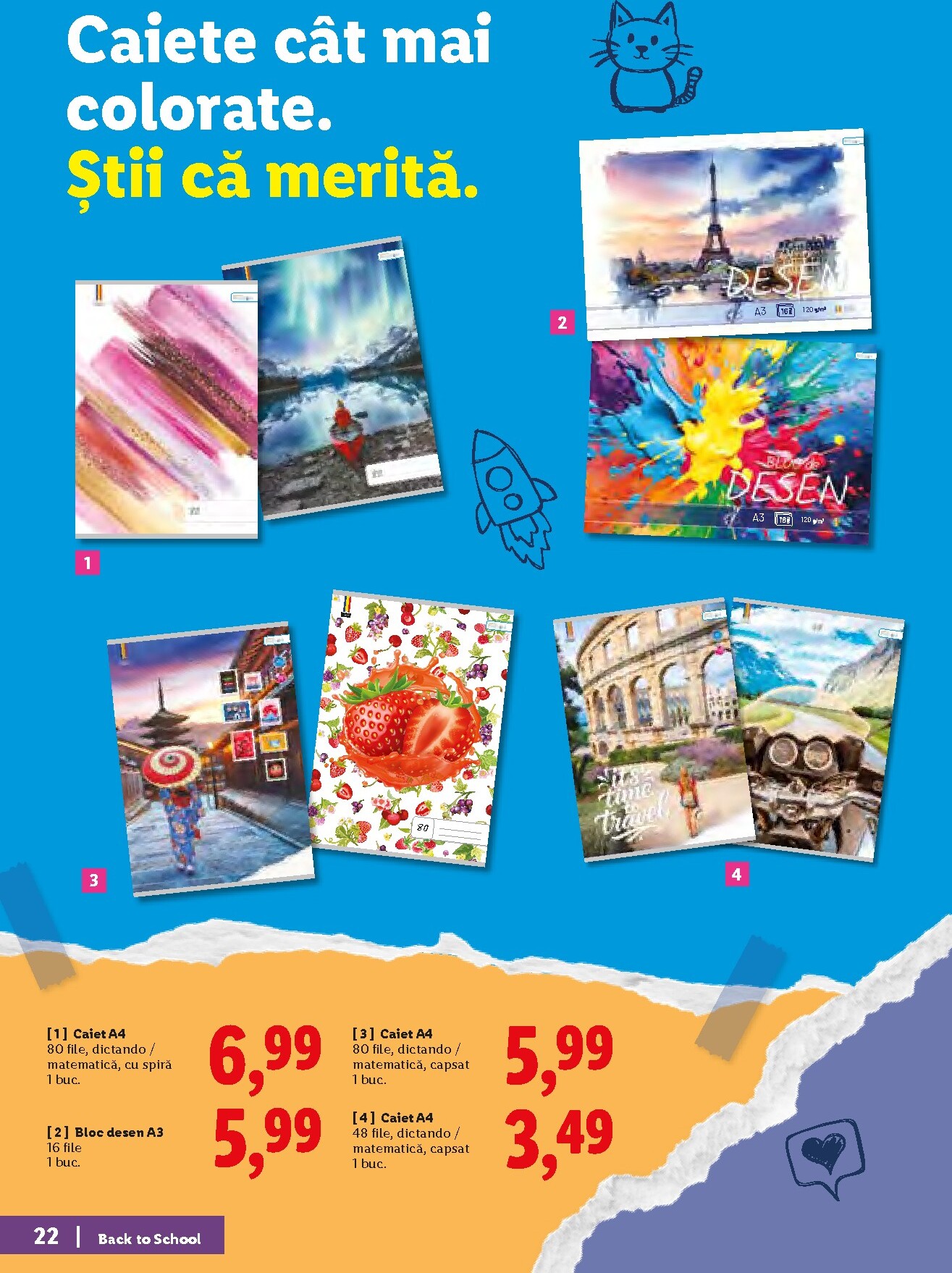lidl - Lidl - Back to school pliante pentru săptămâna viitoare de la luni 10.08.2026 până la duminică 30.08.2026 - page: 22