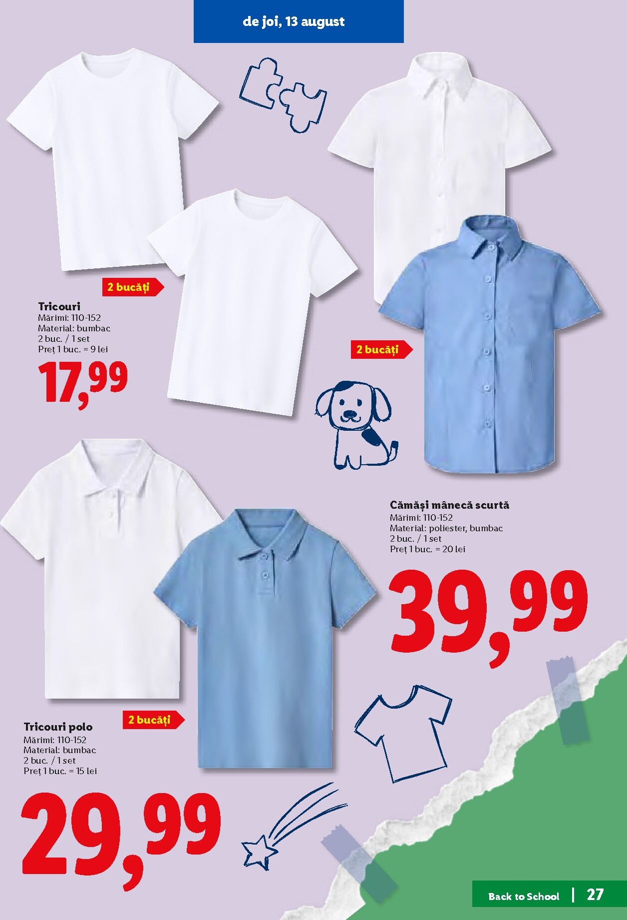 lidl - Lidl - Back to school pliante pentru săptămâna viitoare de la luni 10.08.2026 până la duminică 30.08.2026 - page: 27
