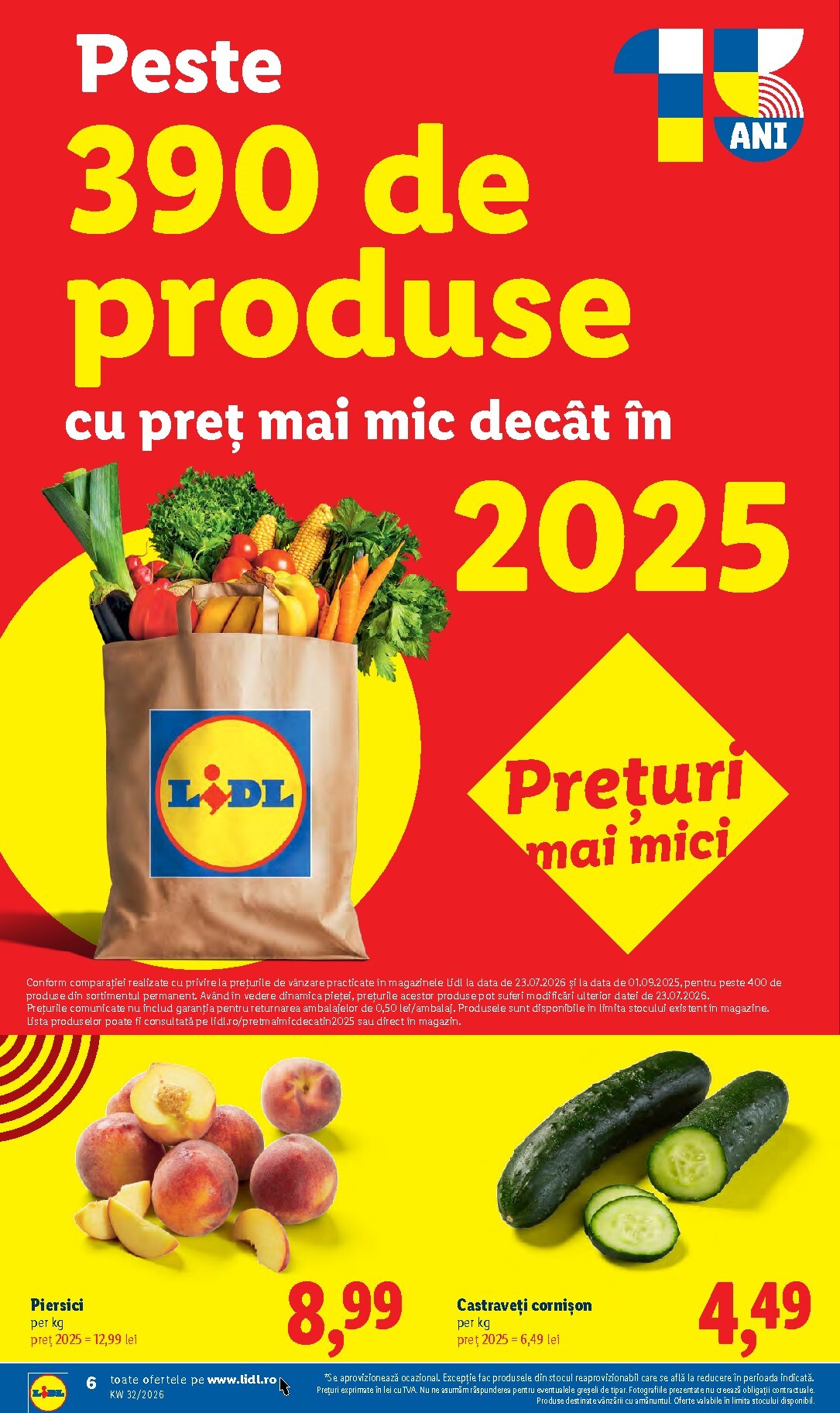 lidl - Brosura Lidl valabilă de la luni 03.08.2026 până la duminică 09.08.2026 - page: 6