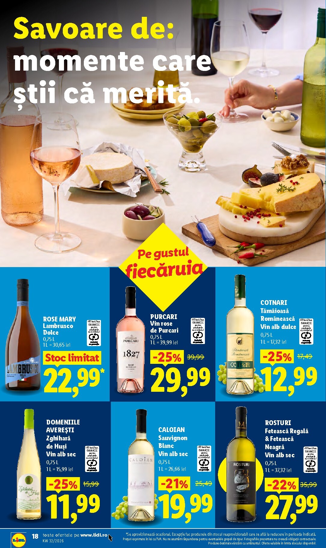 lidl - Brosura Lidl valabilă de la luni 03.08.2026 până la duminică 09.08.2026 - page: 18