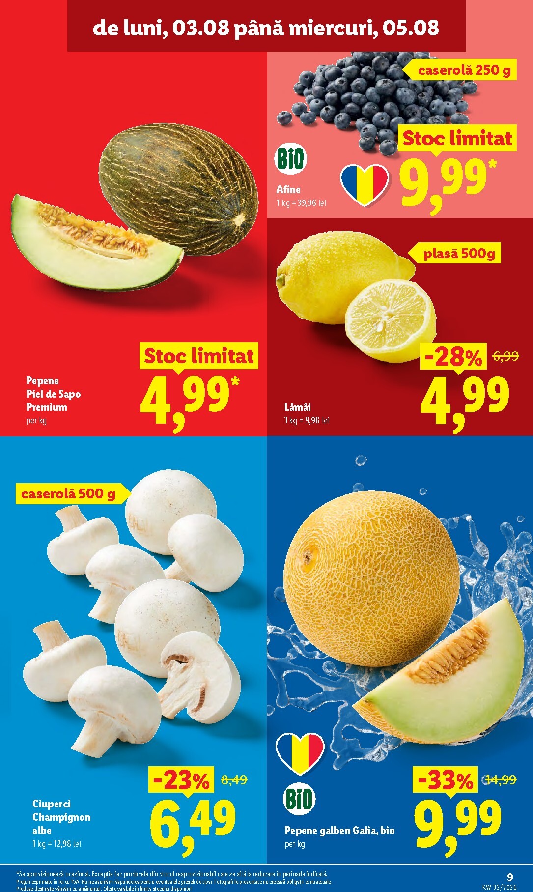 lidl - Brosura Lidl valabilă de la luni 03.08.2026 până la duminică 09.08.2026 - page: 9