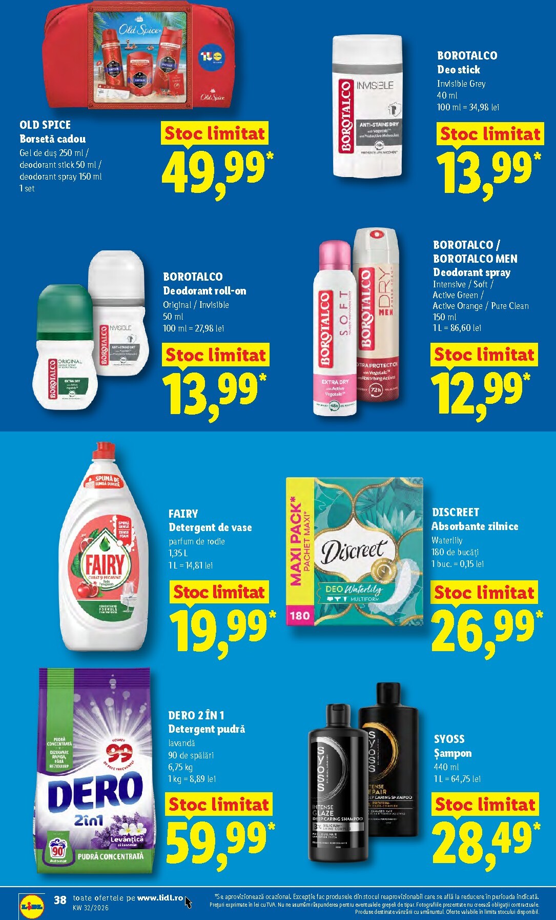 lidl - Brosura Lidl valabilă de la luni 03.08.2026 până la duminică 09.08.2026 - page: 38