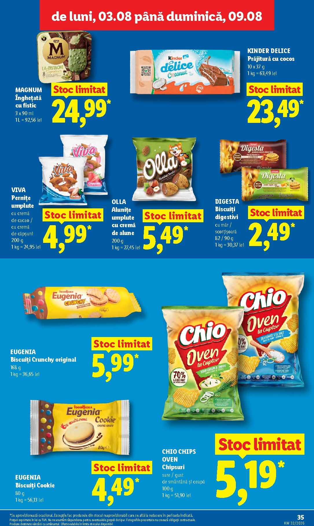 lidl - Brosura Lidl valabilă de la luni 03.08.2026 până la duminică 09.08.2026 - page: 35