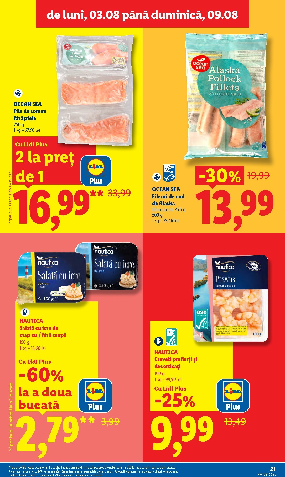 lidl - Brosura Lidl valabilă de la luni 03.08.2026 până la duminică 09.08.2026 - page: 21