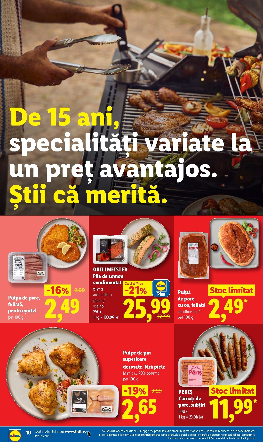 lidl - Brosura Lidl valabilă de la luni 03.08.2026 până la duminică 09.08.2026 - page: 10