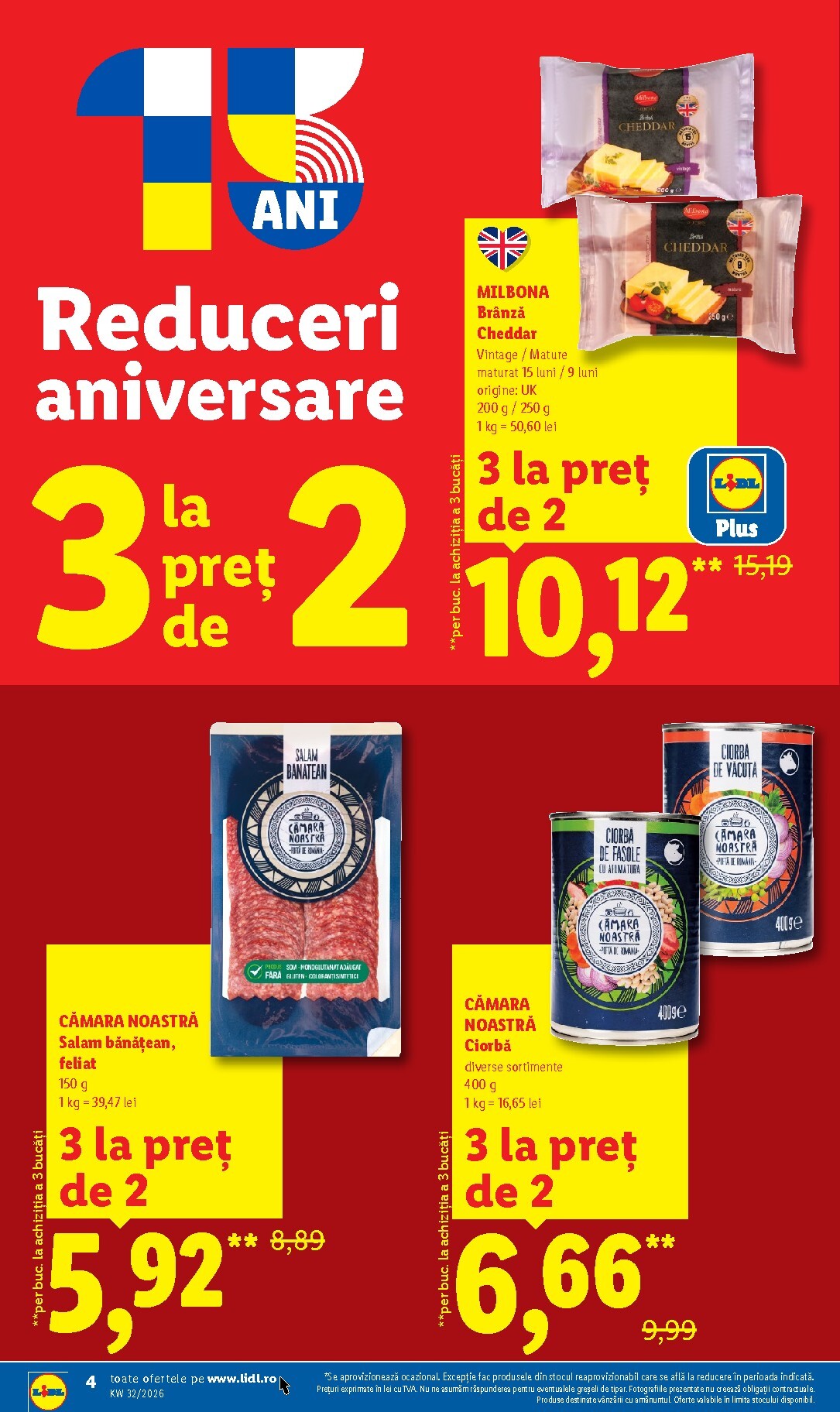 lidl - Brosura Lidl valabilă de la luni 03.08.2026 până la duminică 09.08.2026 - page: 4