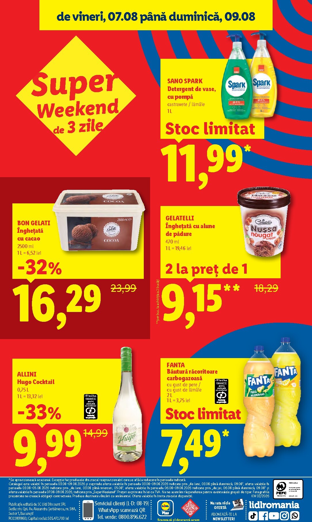 lidl - Brosura Lidl valabilă de la luni 03.08.2026 până la duminică 09.08.2026 - page: 94