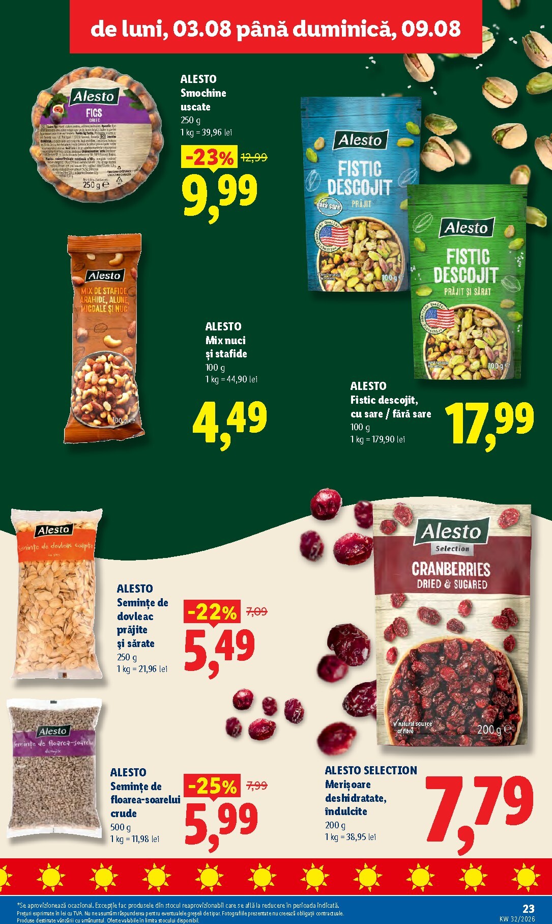 lidl - Brosura Lidl valabilă de la luni 03.08.2026 până la duminică 09.08.2026 - page: 23