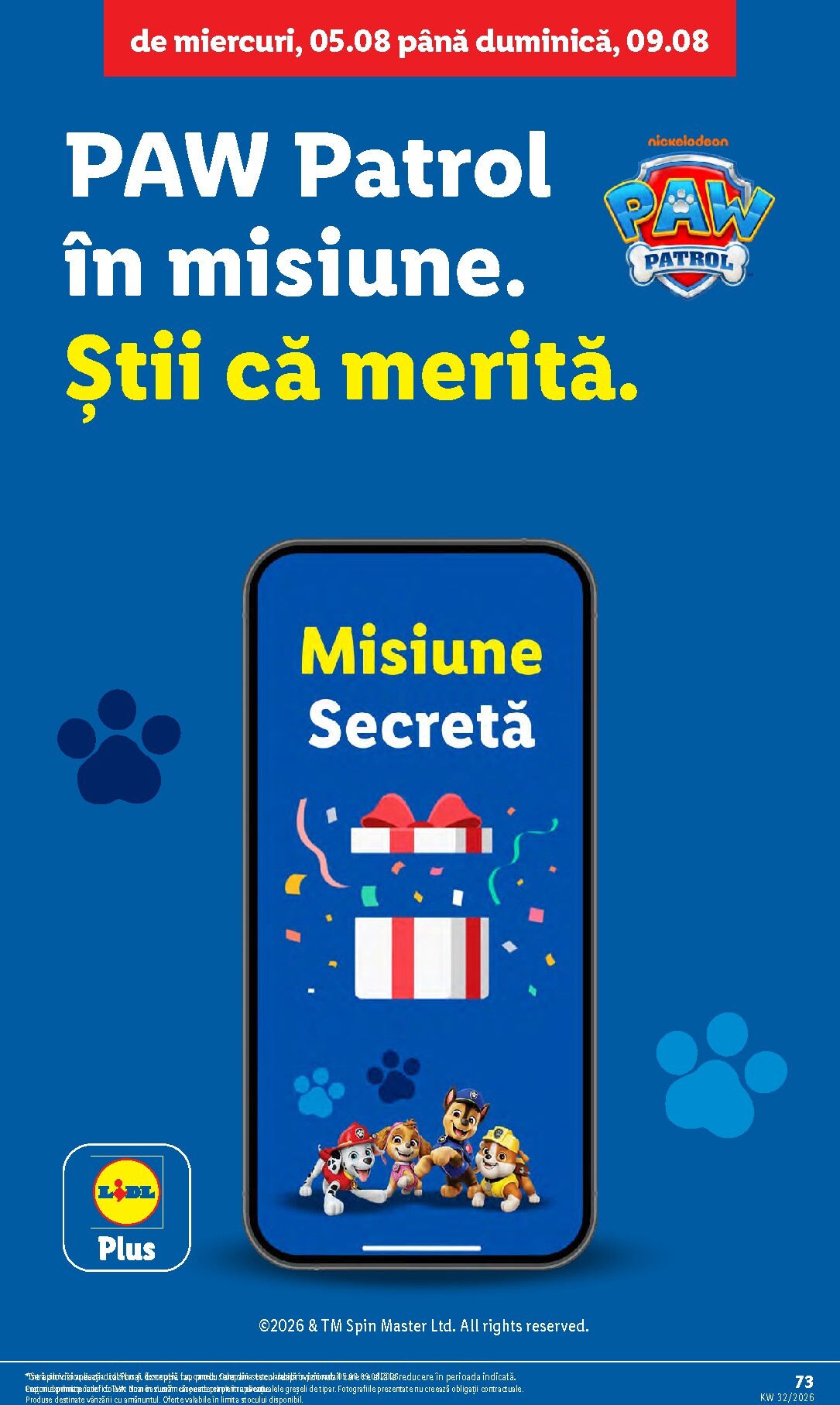 lidl - Brosura Lidl valabilă de la luni 03.08.2026 până la duminică 09.08.2026 - page: 73