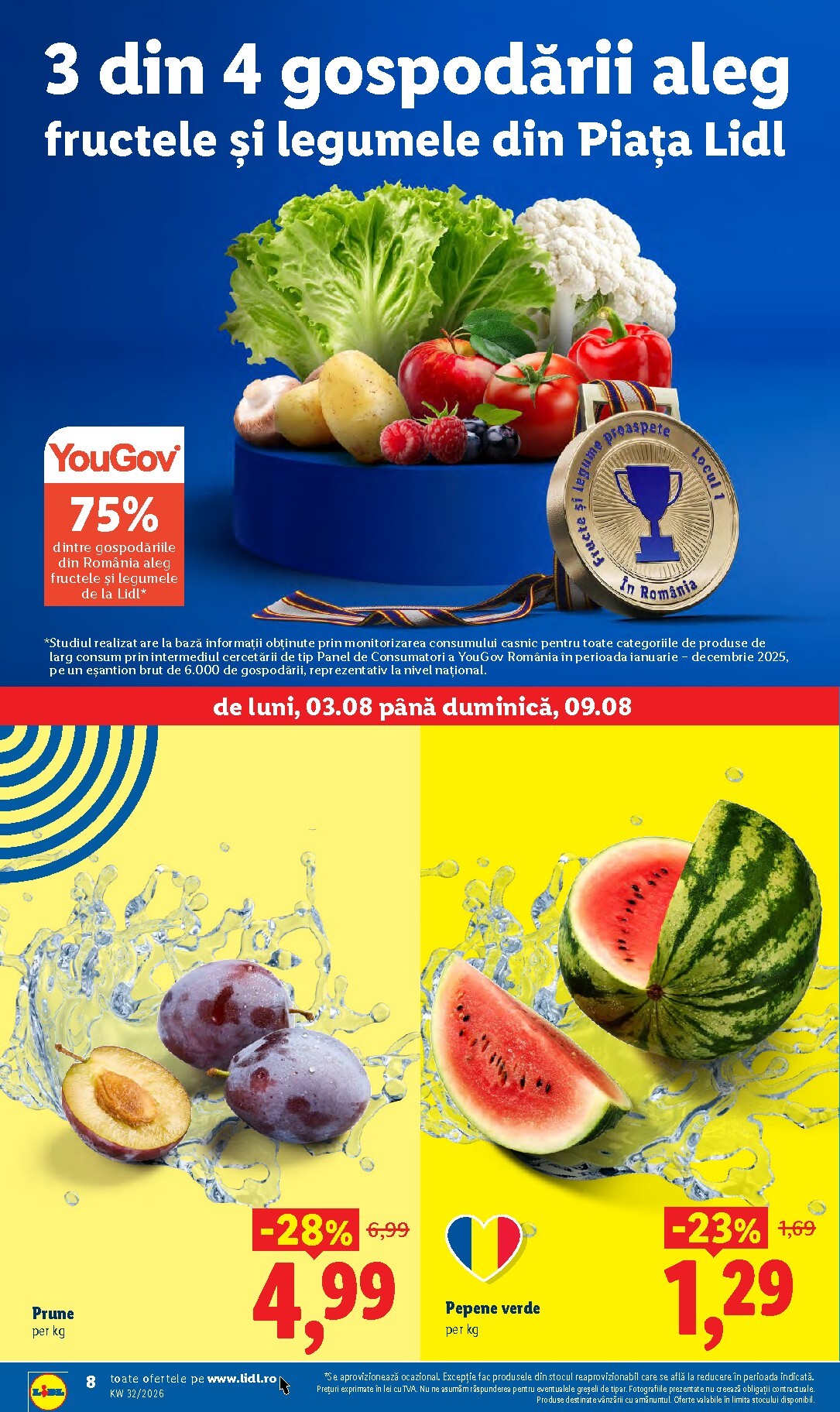 lidl - Brosura Lidl valabilă de la luni 03.08.2026 până la duminică 09.08.2026 - page: 8