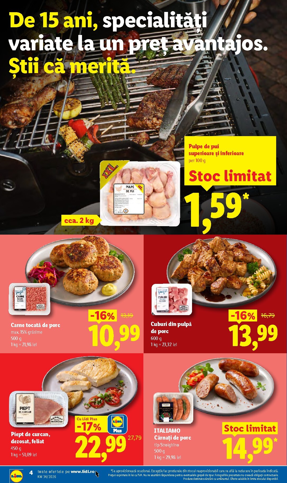 lidl - Lidl pliante pentru săptămâna viitoare de la luni 17.08.2026 până la duminică 23.08.2026 - page: 4