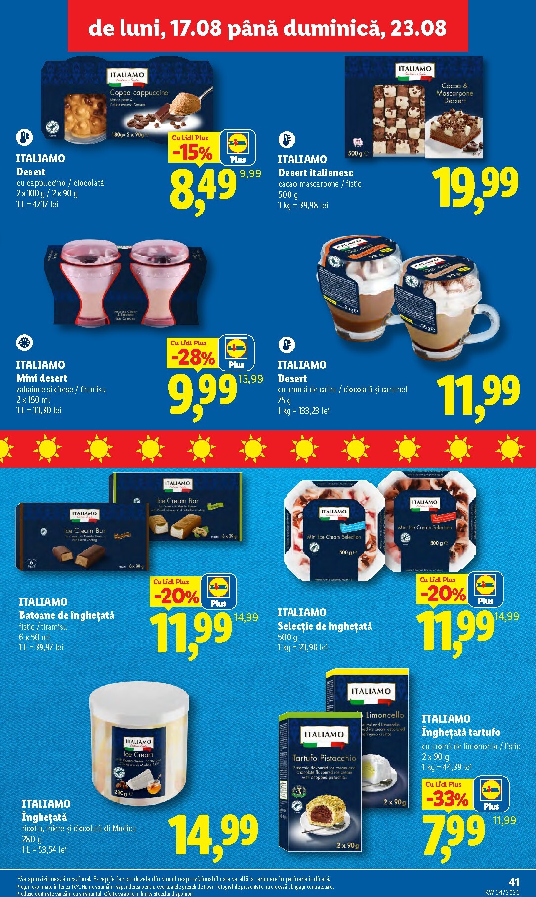 lidl - Lidl pliante pentru săptămâna viitoare de la luni 17.08.2026 până la duminică 23.08.2026 - page: 41