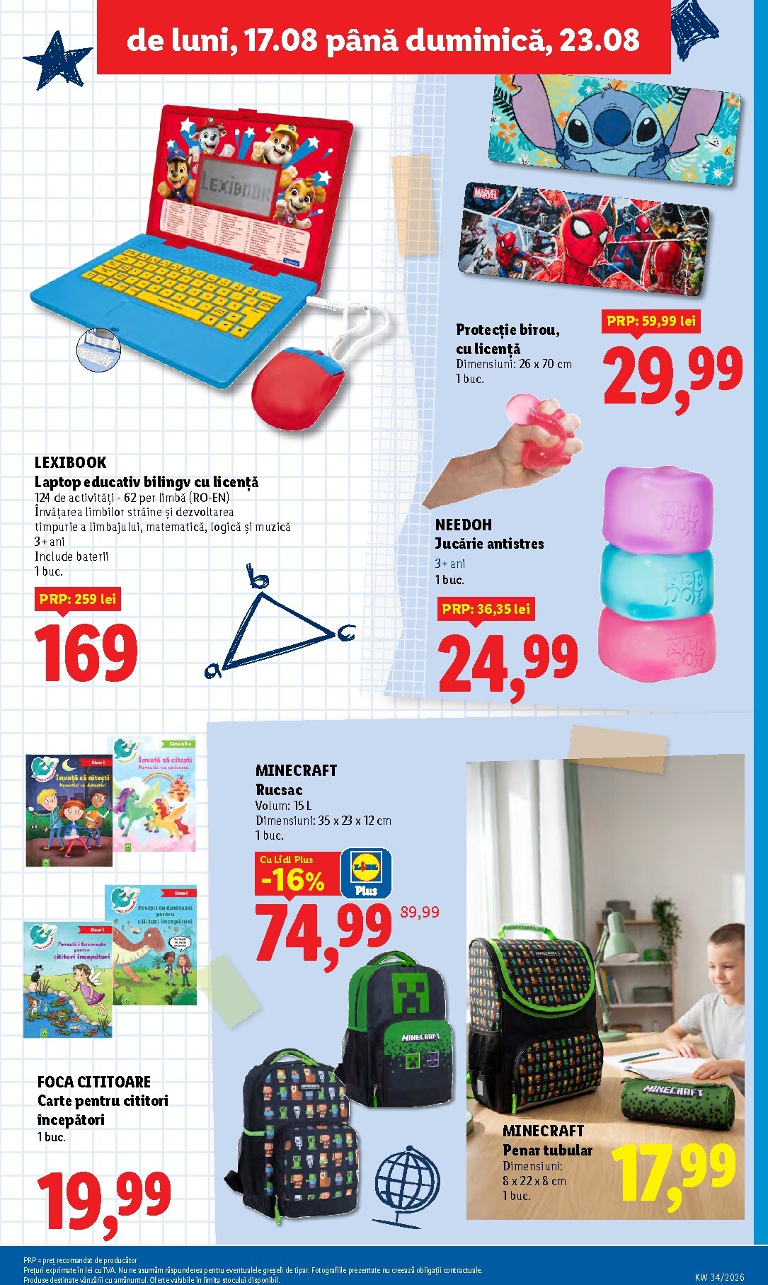 lidl - Lidl pliante pentru săptămâna viitoare de la luni 17.08.2026 până la duminică 23.08.2026 - page: 55