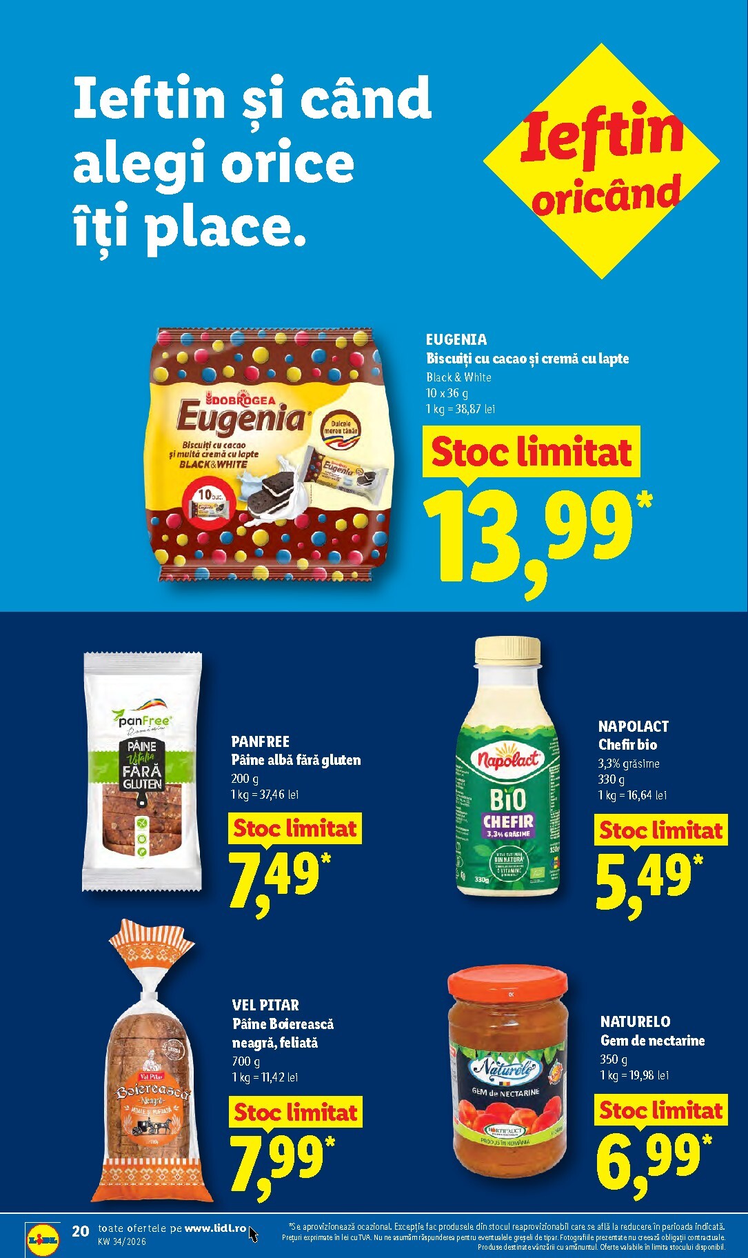 lidl - Lidl pliante pentru săptămâna viitoare de la luni 17.08.2026 până la duminică 23.08.2026 - page: 20