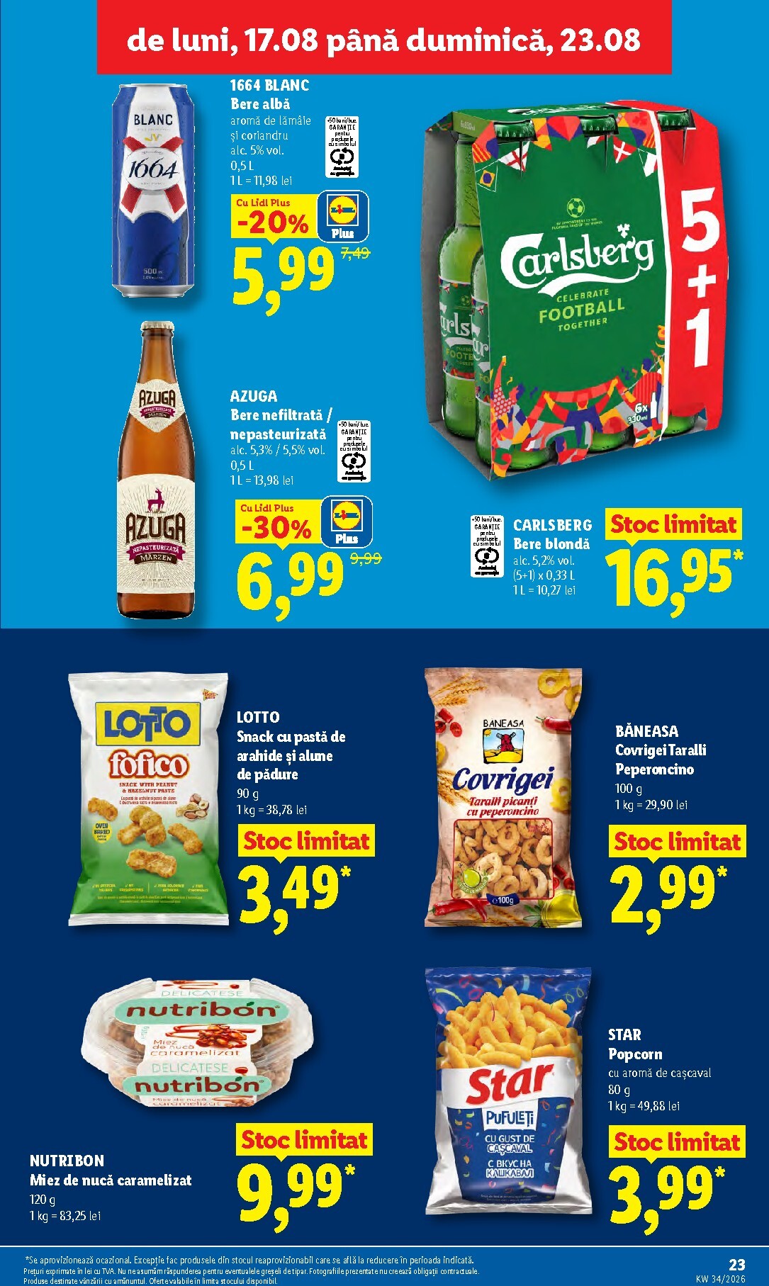 lidl - Lidl pliante pentru săptămâna viitoare de la luni 17.08.2026 până la duminică 23.08.2026 - page: 23