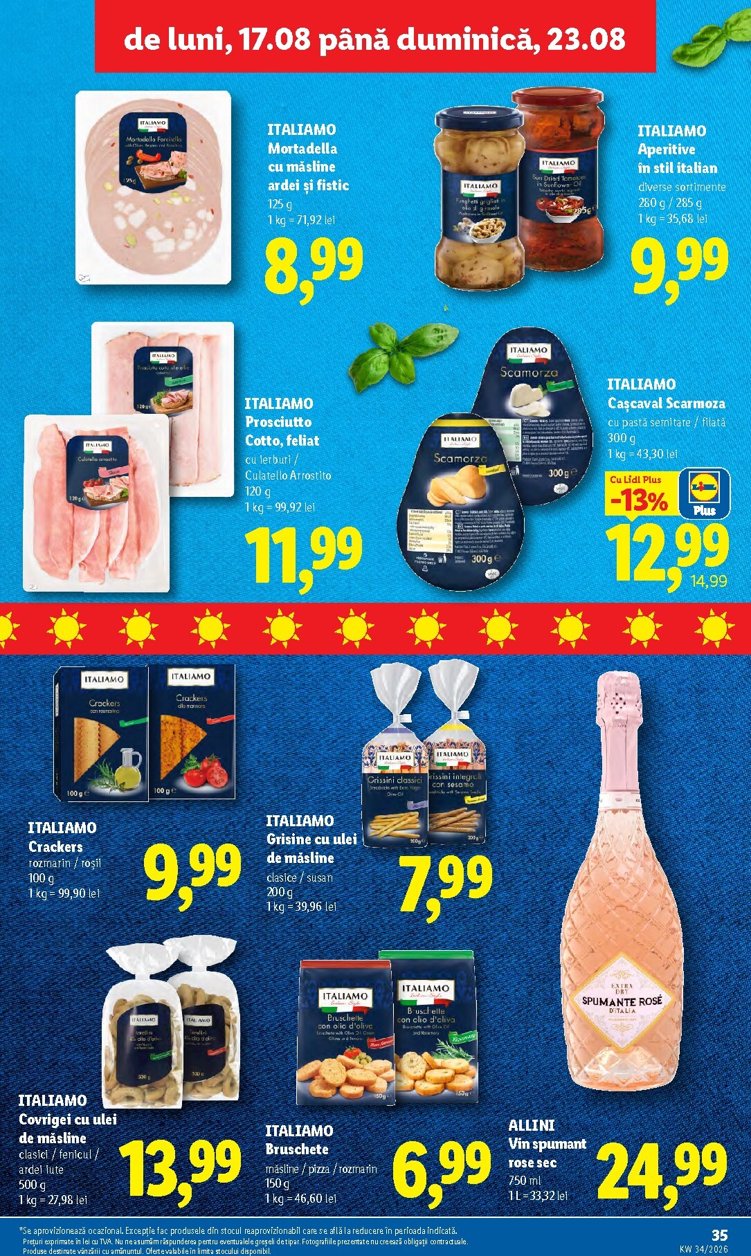 lidl - Lidl pliante pentru săptămâna viitoare de la luni 17.08.2026 până la duminică 23.08.2026 - page: 35