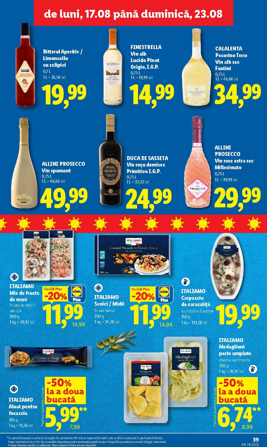 lidl - Lidl pliante pentru săptămâna viitoare de la luni 17.08.2026 până la duminică 23.08.2026 - page: 39