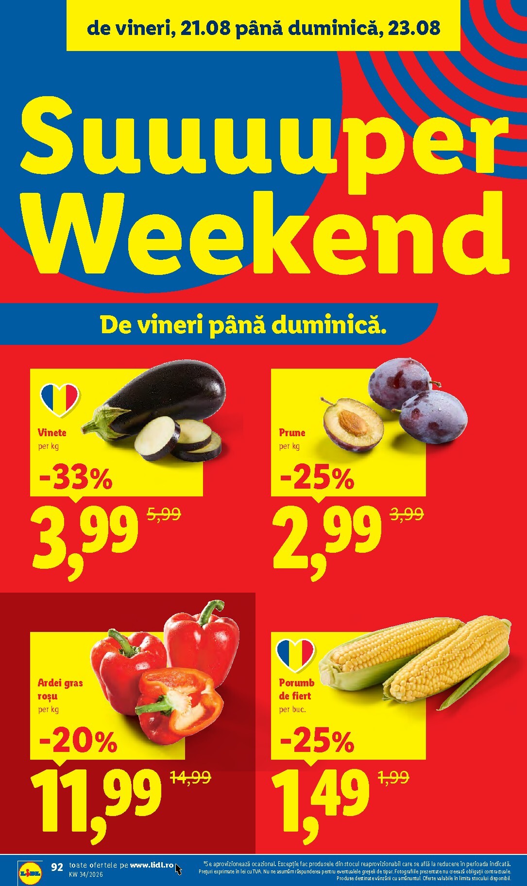 lidl - Lidl pliante pentru săptămâna viitoare de la luni 17.08.2026 până la duminică 23.08.2026 - page: 92