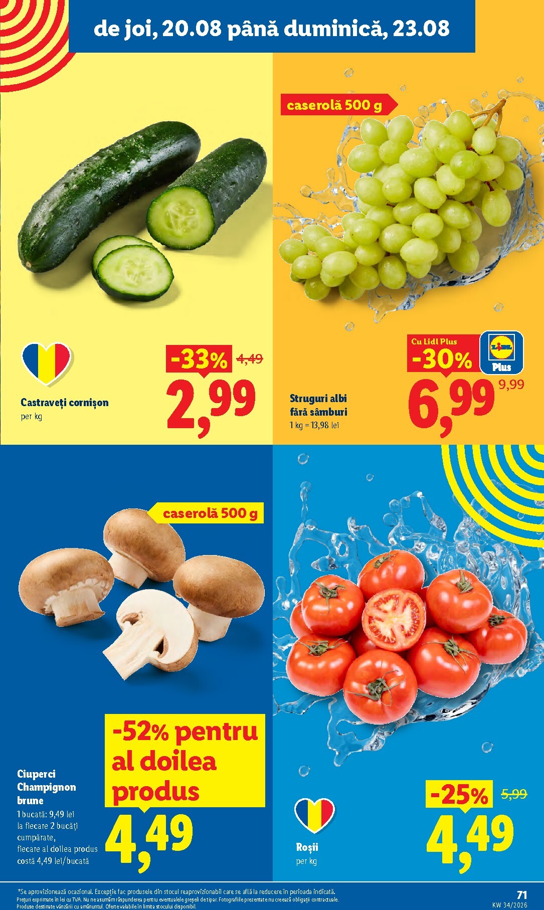 lidl - Lidl pliante pentru săptămâna viitoare de la luni 17.08.2026 până la duminică 23.08.2026 - page: 71