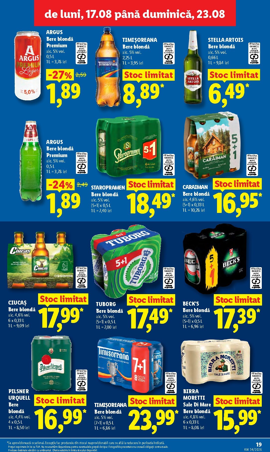 lidl - Lidl pliante pentru săptămâna viitoare de la luni 17.08.2026 până la duminică 23.08.2026 - page: 19