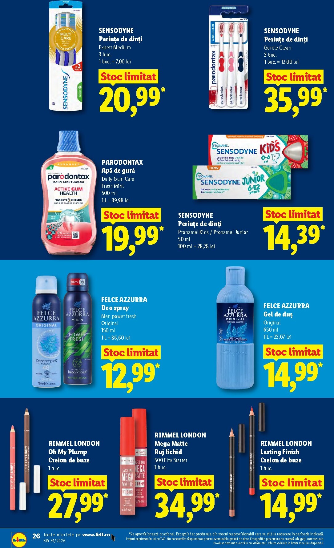 lidl - Lidl pliante pentru săptămâna viitoare de la luni 17.08.2026 până la duminică 23.08.2026 - page: 26