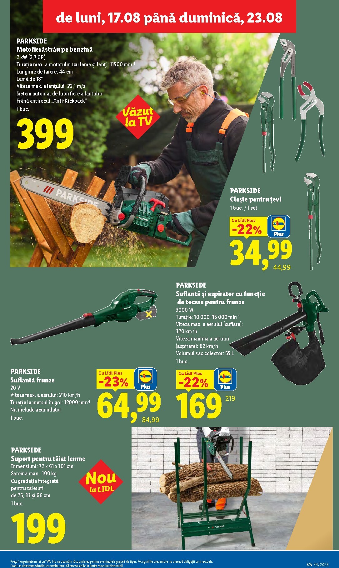 lidl - Lidl pliante pentru săptămâna viitoare de la luni 17.08.2026 până la duminică 23.08.2026 - page: 47