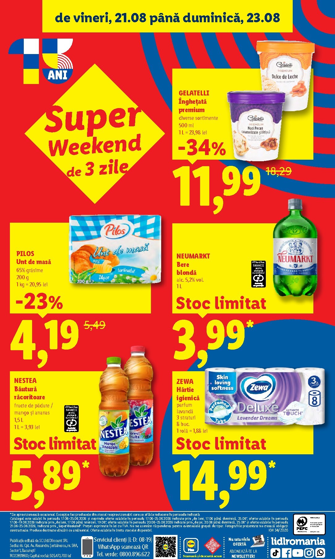 lidl - Lidl pliante pentru săptămâna viitoare de la luni 17.08.2026 până la duminică 23.08.2026 - page: 94
