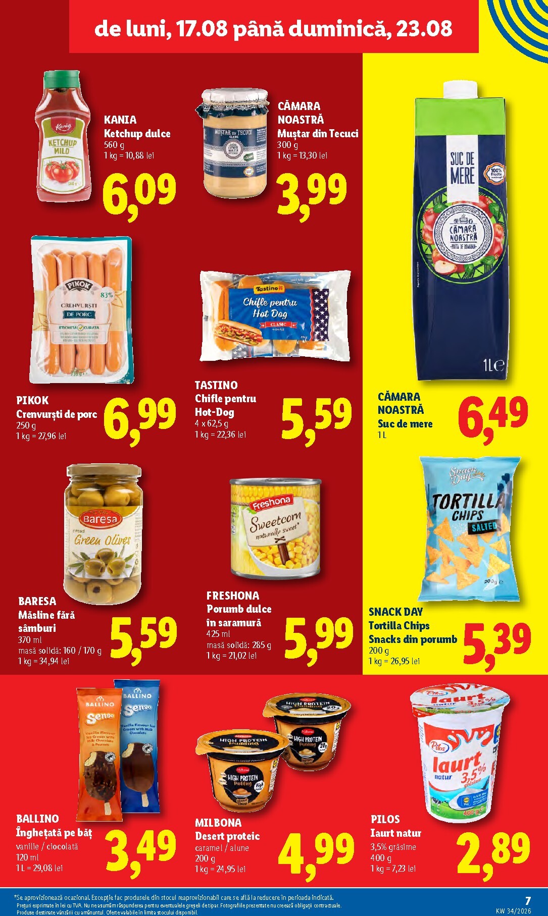 lidl - Lidl pliante pentru săptămâna viitoare de la luni 17.08.2026 până la duminică 23.08.2026 - page: 7