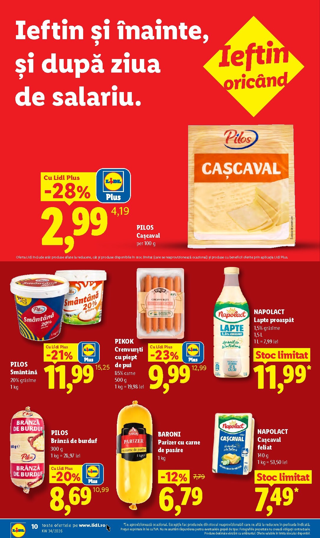 lidl - Lidl pliante pentru săptămâna viitoare de la luni 17.08.2026 până la duminică 23.08.2026 - page: 10