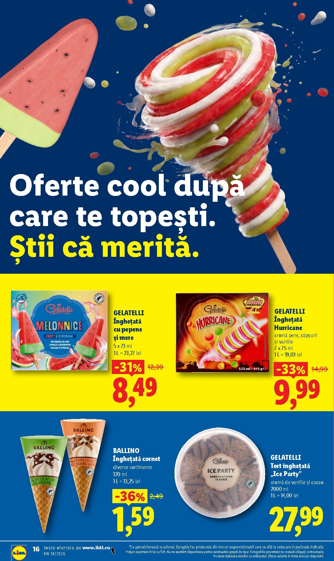 lidl - Lidl pliante pentru săptămâna viitoare de la luni 17.08.2026 până la duminică 23.08.2026 - page: 16