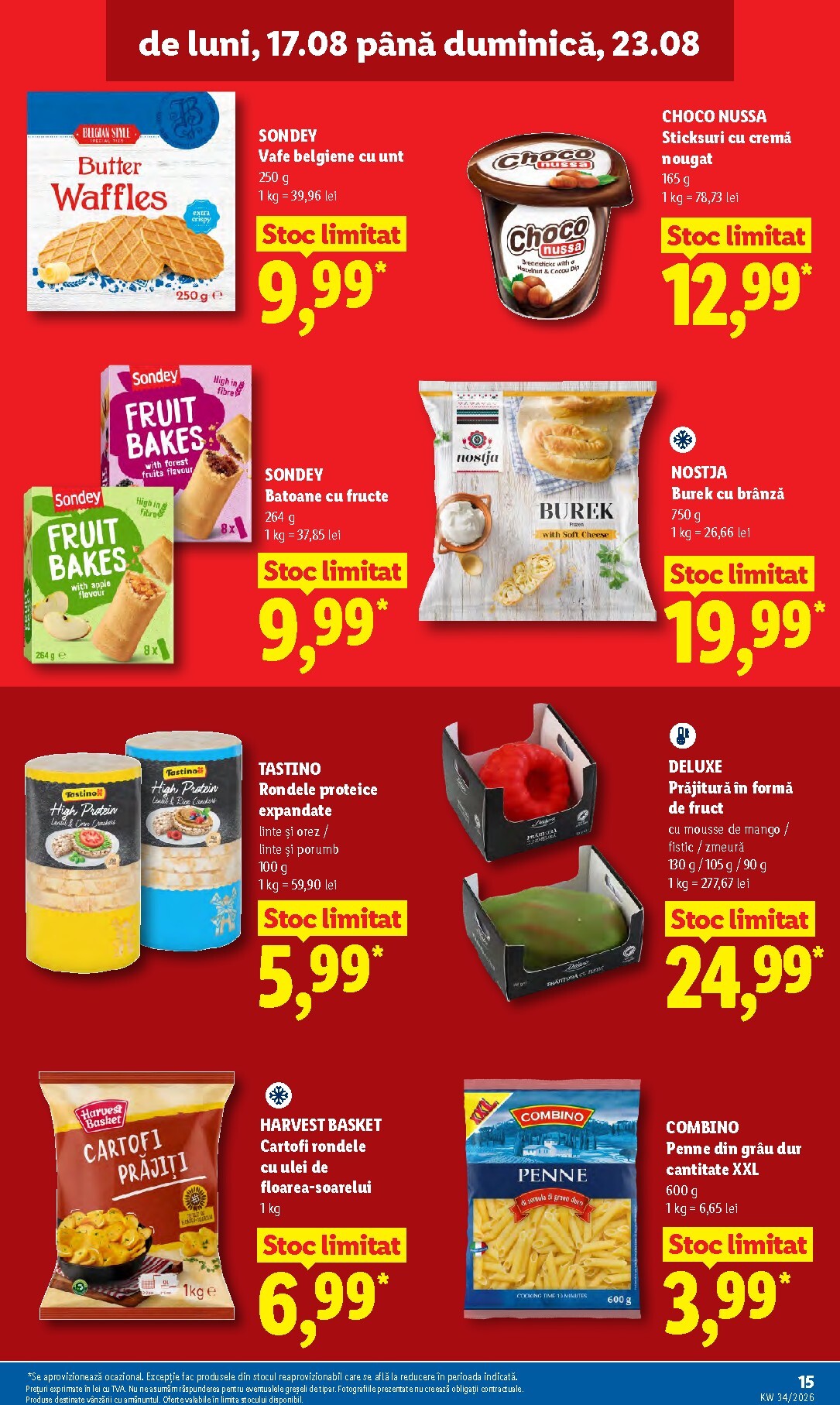 lidl - Lidl pliante pentru săptămâna viitoare de la luni 17.08.2026 până la duminică 23.08.2026 - page: 15