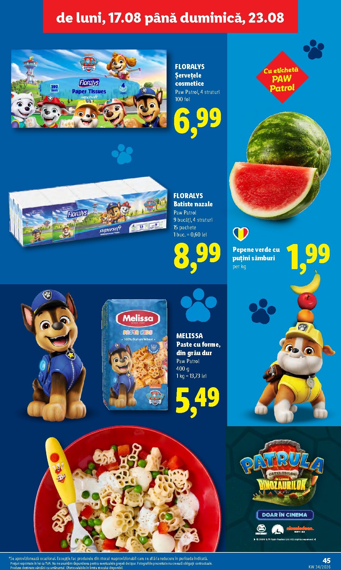 lidl - Lidl pliante pentru săptămâna viitoare de la luni 17.08.2026 până la duminică 23.08.2026 - page: 45