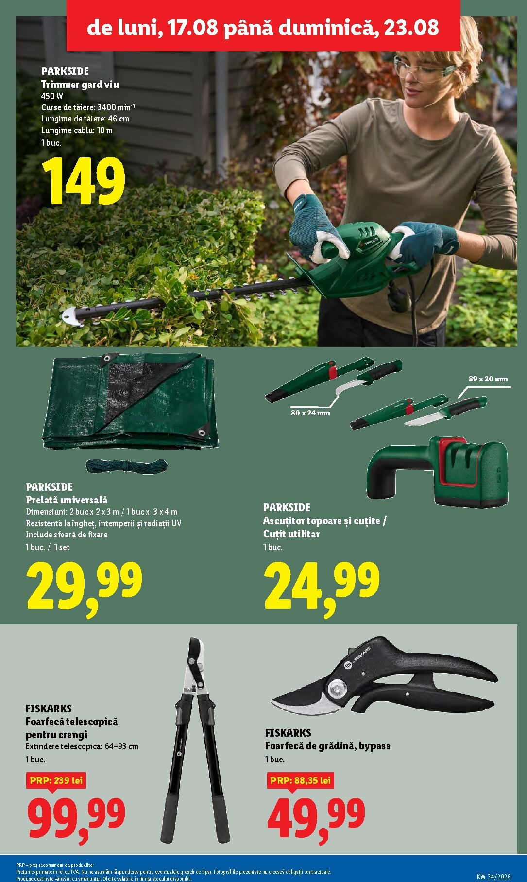 lidl - Lidl pliante pentru săptămâna viitoare de la luni 17.08.2026 până la duminică 23.08.2026 - page: 49
