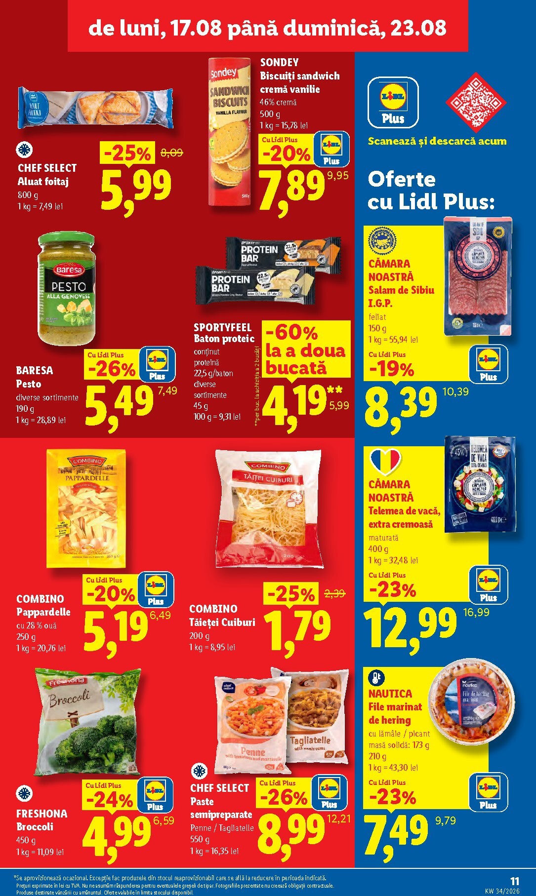 lidl - Lidl pliante pentru săptămâna viitoare de la luni 17.08.2026 până la duminică 23.08.2026 - page: 11