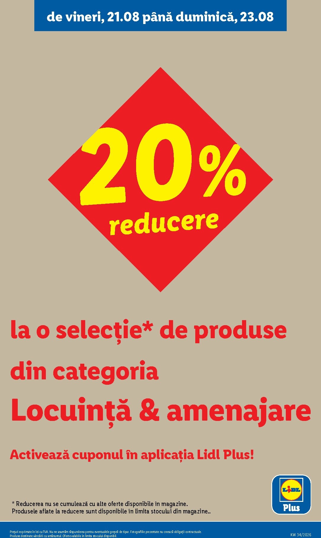 lidl - Lidl pliante pentru săptămâna viitoare de la luni 17.08.2026 până la duminică 23.08.2026 - page: 91