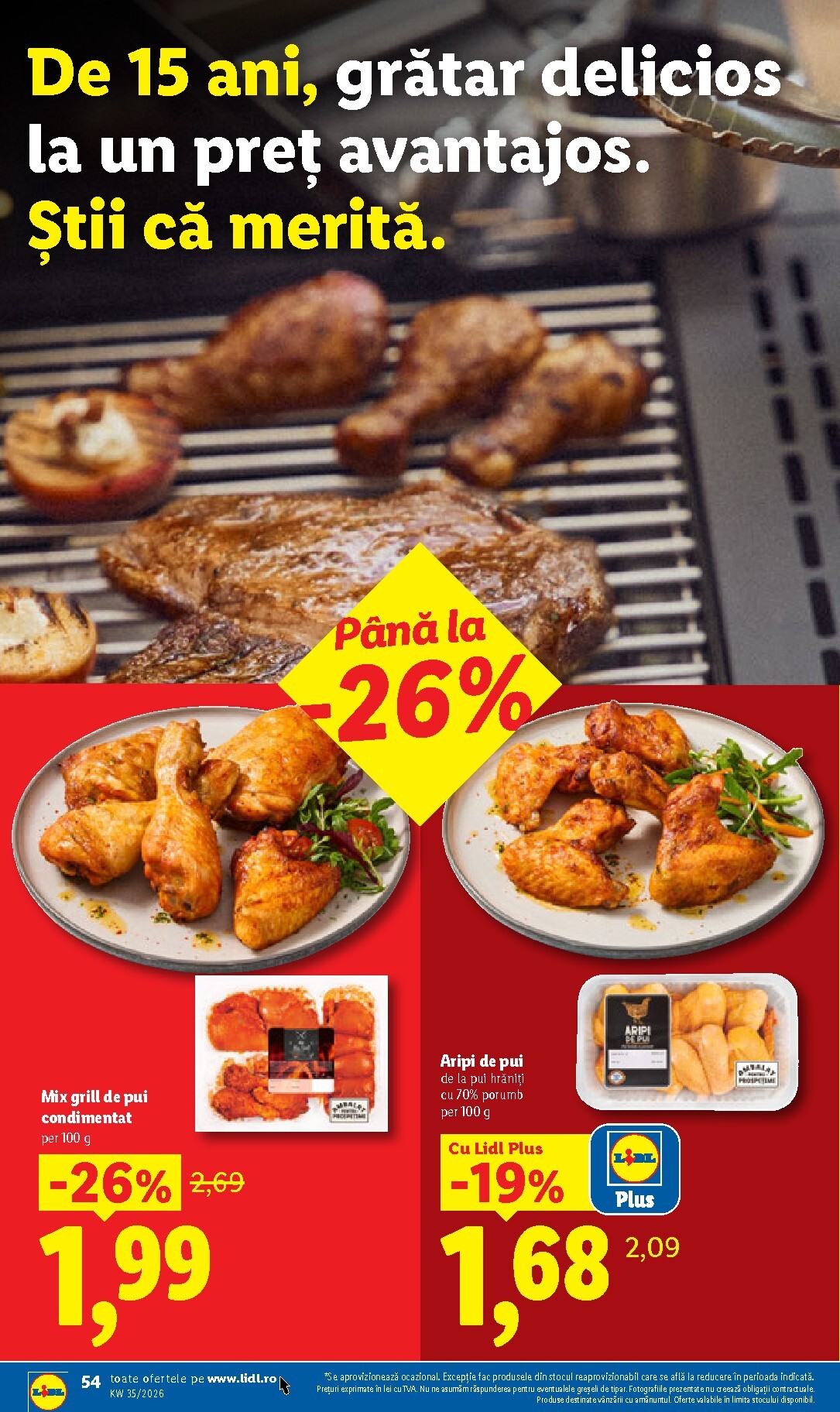 lidl - Lidl pliante pentru săptămâna viitoare de la luni 24.08.2026 până la duminică 30.08.2026 - page: 54