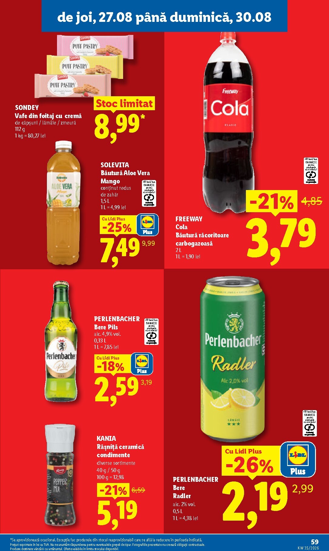lidl - Lidl pliante pentru săptămâna viitoare de la luni 24.08.2026 până la duminică 30.08.2026 - page: 59