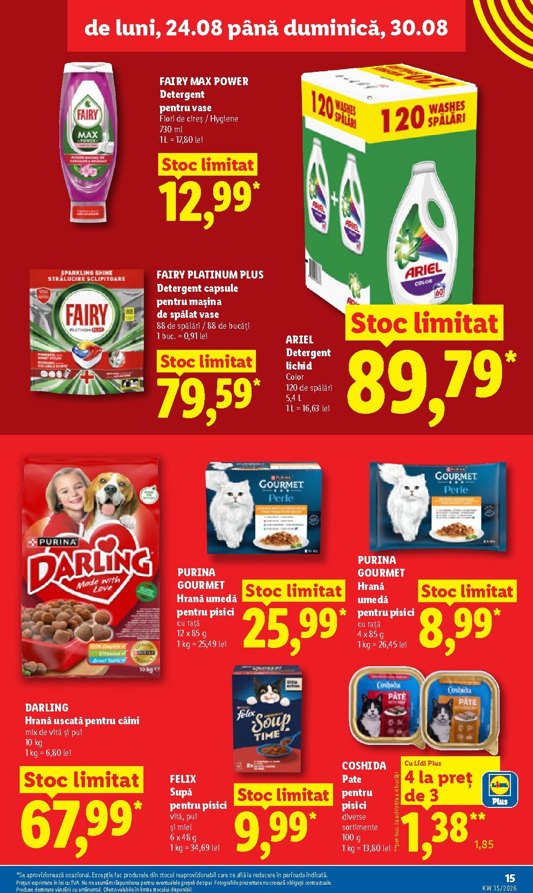 lidl - Lidl pliante pentru săptămâna viitoare de la luni 24.08.2026 până la duminică 30.08.2026 - page: 15