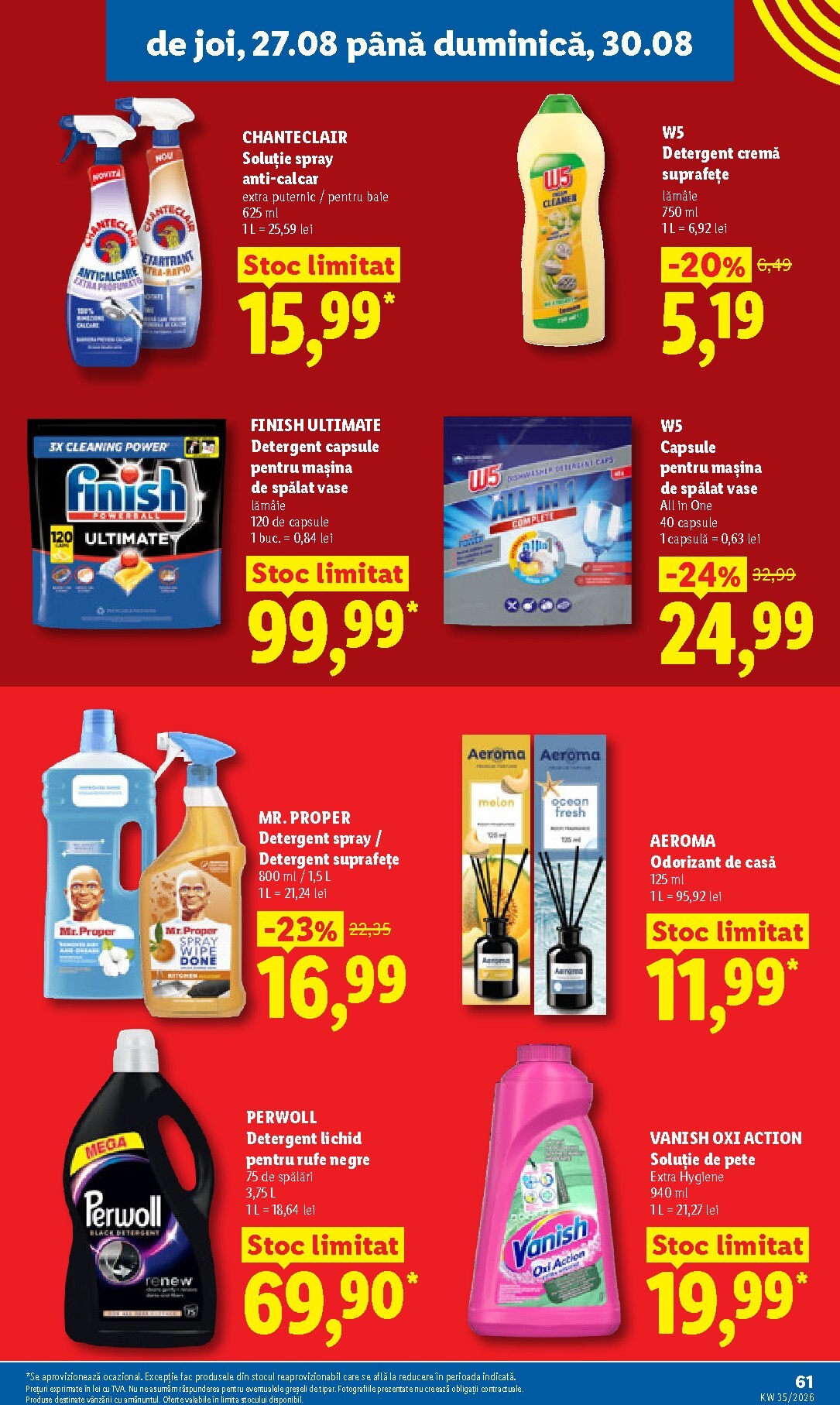 lidl - Lidl pliante pentru săptămâna viitoare de la luni 24.08.2026 până la duminică 30.08.2026 - page: 61
